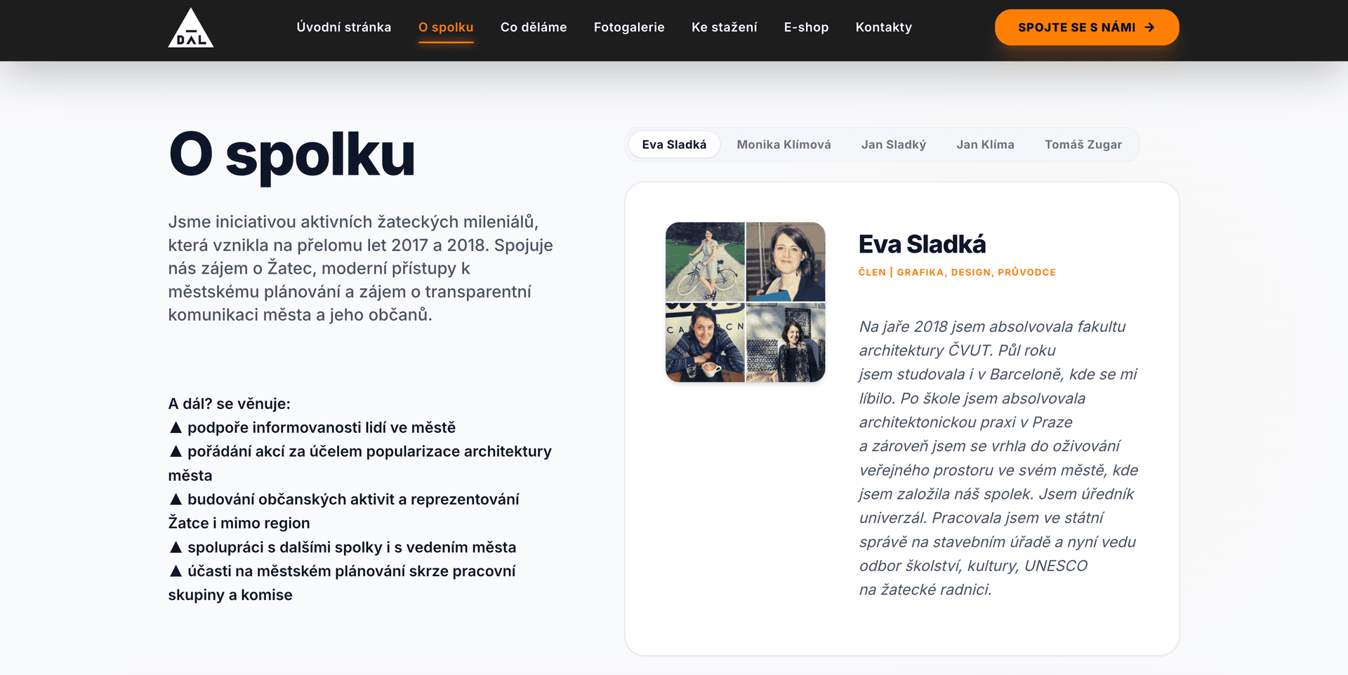 Detail projektu a architektonické studie spolku A dál?